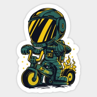 Mini Biker Sticker